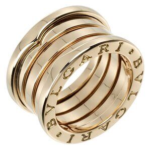 BVLGARI B. ZERO 1 4 band Ring Be zero one K18 yellow gold #3.9(US Size) 10